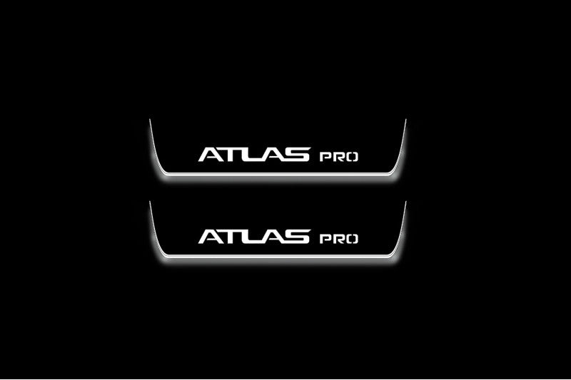 Geely Atlas Pro 2022+ Car Door Sill With Logo Atlas Pro