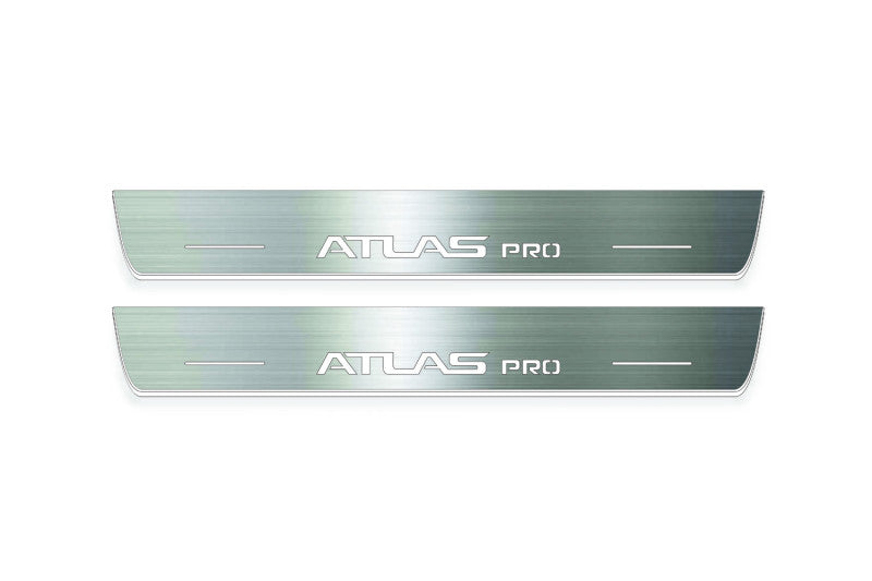 Geely Atlas Pro 2022+ Car Door Sill With Logo Atlas Pro