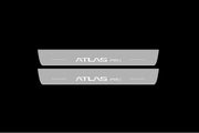 Geely Atlas Pro 2022+ Car Door Sill With Logo Atlas Pro Geely Led Door Sills opdesign