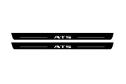 Cadillac ATS Coupe 2015+ LED Door Sills With Logo ATS
