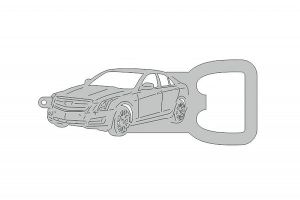 Keychain Bottle Opener for Cadillac ATS 2012+