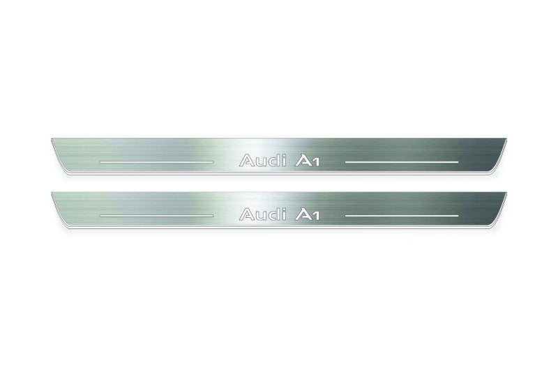 Audi A1 I 2010-2018 LED Door Sill With Logo Audi A1