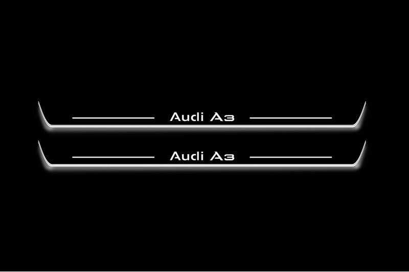 Audi A3 8V 2012-2020 Car Door Sill With Logo Audi A3