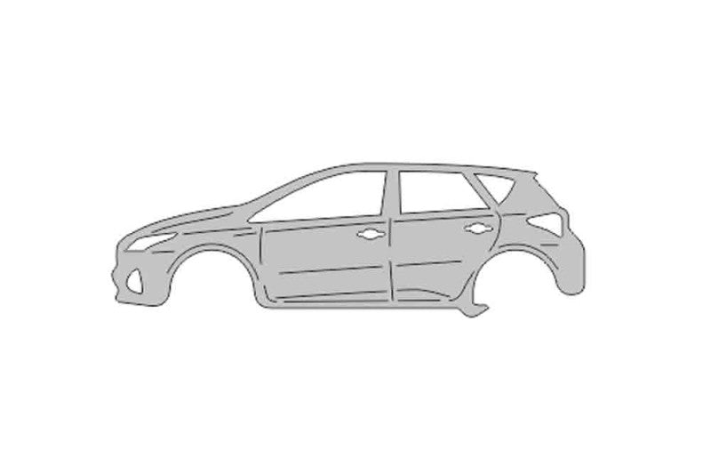 Keychain Bottle Opener for Toyota Auris II 2013-2018 Keychains opdesign