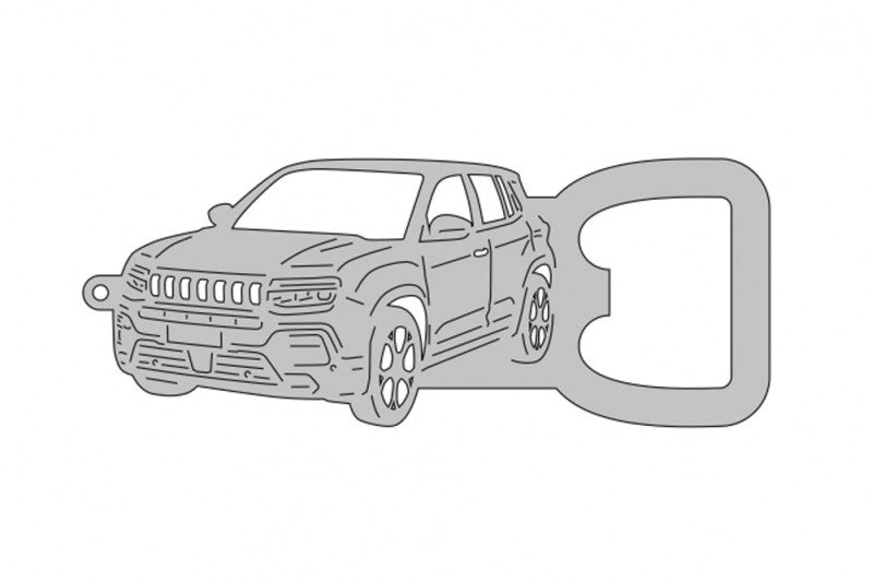Keychain Bottle Opener for Jeep Avenger 2023+ Keychains opdesign