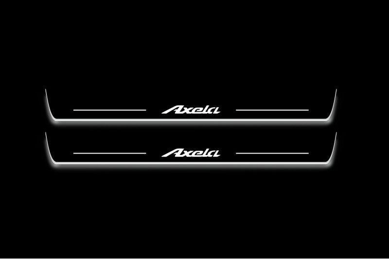 Mazda 3 III 2013-2019 LED Door Sill With Logo Axela