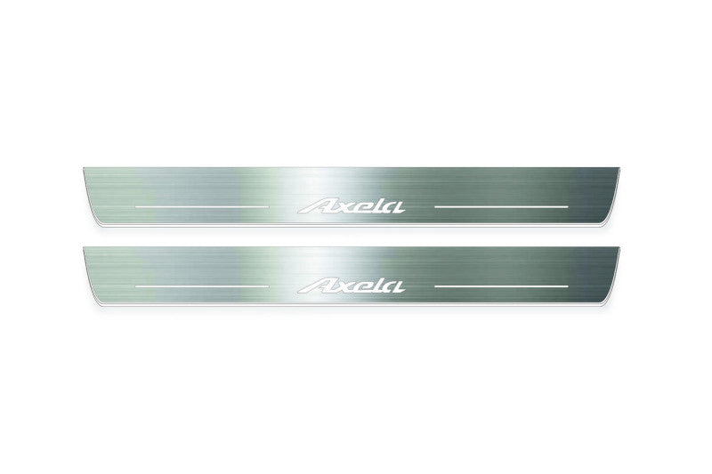 Mazda 3 III 2013-2019 LED Door Sill With Logo Axela