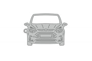 Car Keychain for Ford B-Max 2013+ (type FRONT) Keychains opdesign