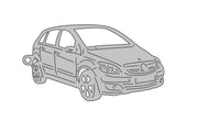Car Keychain for Mercedes B-Class W245 2005-2011 (type 3D) Keychains opdesign
