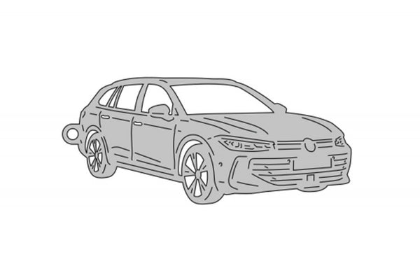 Car Keychain for Volkswagen Passat B9 2023+ (type 3D) - decoinfabric