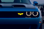 Illuminated LED Radiator Grille Emblems and Badges with Batman logo Custom Led Emblems decoinfabric