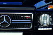 Mercedes G-Class Emblem & Badge Set - Grille and Tailgate BiTurbo G900 logo Mercedes emblems decoinfabric