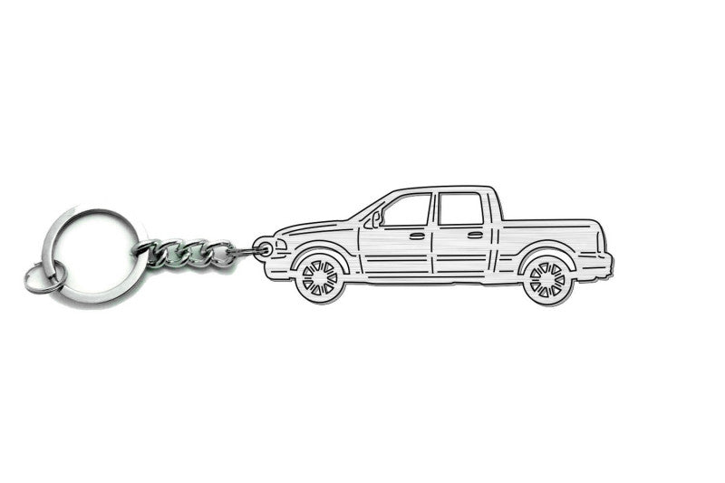 Car Keychain for Lincoln Blackwood 2002-2003 (type STEEL)