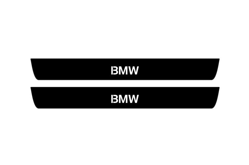 BMW 3 G20 2019+ Led Door Sill Pro With Logo BMW (Premium Painting) BMW Led Door Sills PRO opdesign