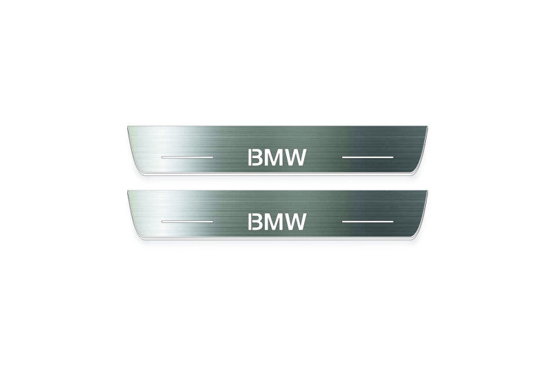BMW 3 E90 2008-2013 LED Door Sills PRO With BMW Logo
