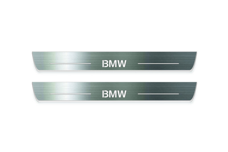 BMW 3 G20 2019+ Led Door Sill Pro with BMW logo