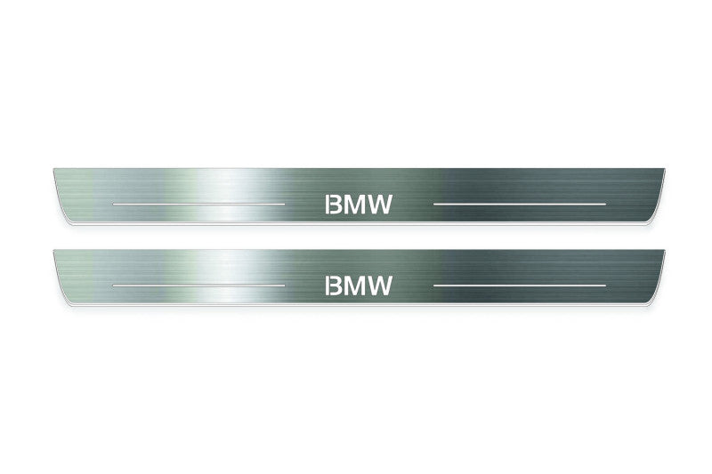 BMW 5 E34 1987-1996 LED Door Sills PRO With BMW Logo