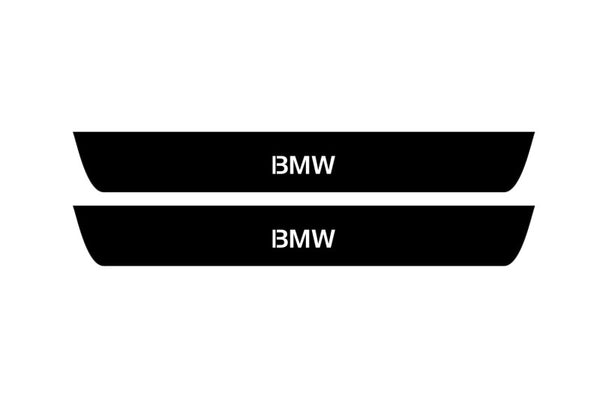 Soleiras das portas com led BMW X5 E53 com logotipo X5