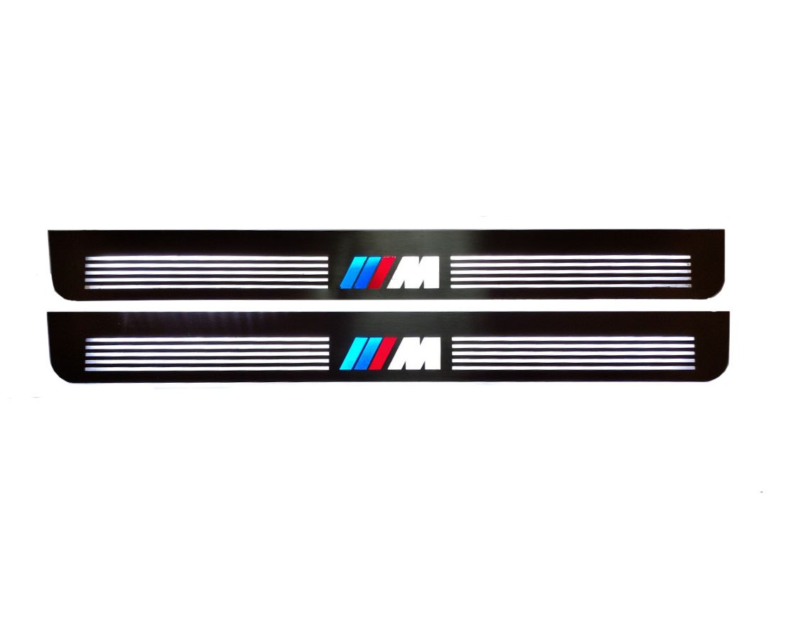 BMW X3 G01 LED Door Sills PRO With BMW LINE Logo - decoinfabric