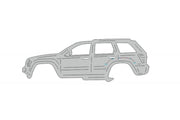 Keychain Bottle Opener for Jeep Grand Cherokee III 2005-2010 Keychains opdesign