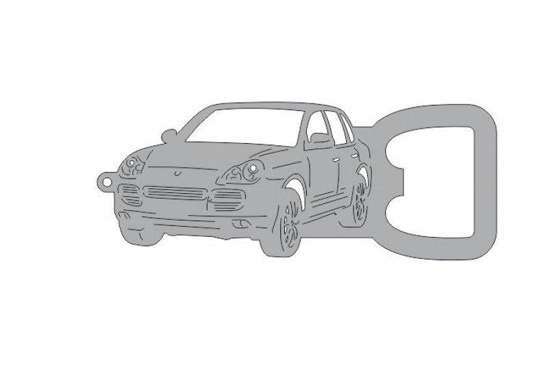 Keychain Bottle Opener for Porsche Cayenne I 2003-2010 Keychains opdesign