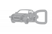 Keychain Bottle Opener for Porsche Cayenne I 2003-2010 Keychains opdesign
