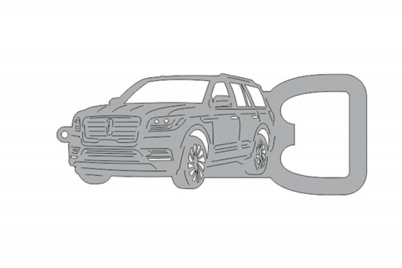 Keychain Bottle Opener for Lincoln Navigator IV 2018+ Keychains opdesign