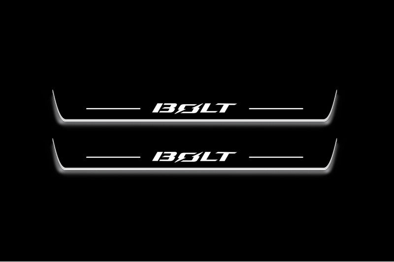 Chevrolet BOLT 2017+ LED Car Door Sill With BOLT Logo