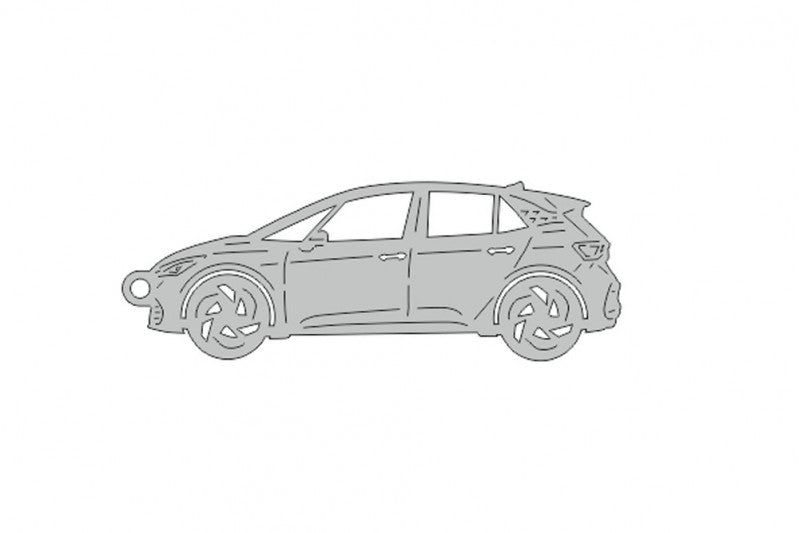 Car Keychain for Cupra Born 2021+ (type STEEL) Keychains opdesign