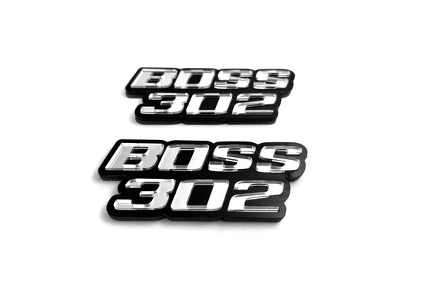 Ford emblem for fenders with BOSS 302 logo
