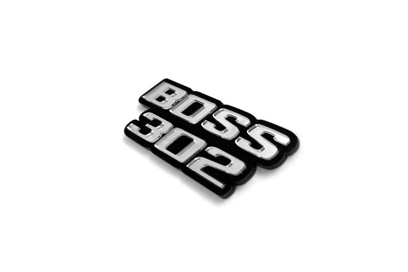 Ford tailgate trunk rear emblem with BOSS 302 logo