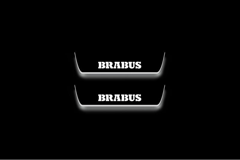 Mercedes GLE II W167 2019+ Car Door Sill With Logo Brabus