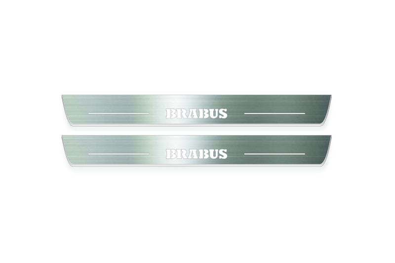 Mercedes GLE II W167 2019+ Car Door Sill With Logo Brabus