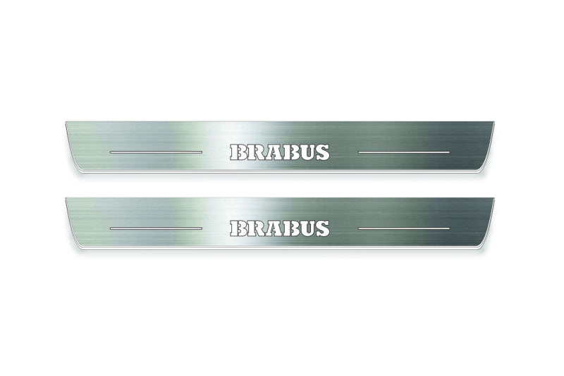 Mercedes G-Class W464 2018+ LED Door Sills PRO With Brabus Logo