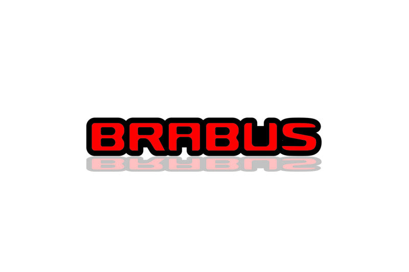 Mercedes G-Class Radiator grille emblem with Brabus logo (type 4)