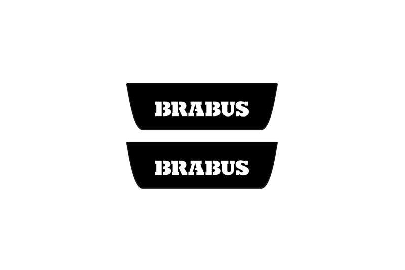 Mercedes S-Class W223 2020+ Led Door Sill Pro With Logo Brabus (Premium Painting)