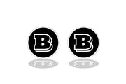 Colored Floor Mat Emblems for Brabus – Add a Touch of Personality Car Mats Badges Decoin