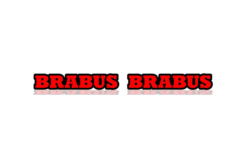 Mercedes G-Class emblem for fenders with Brabus logo (type 2)