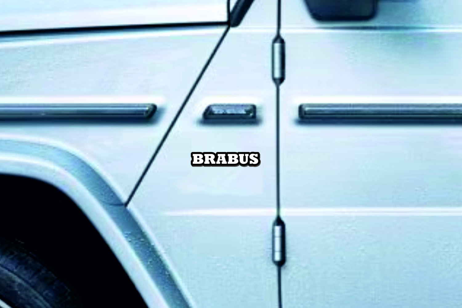 Mercedes G-Class emblem for fenders with Brabus logo