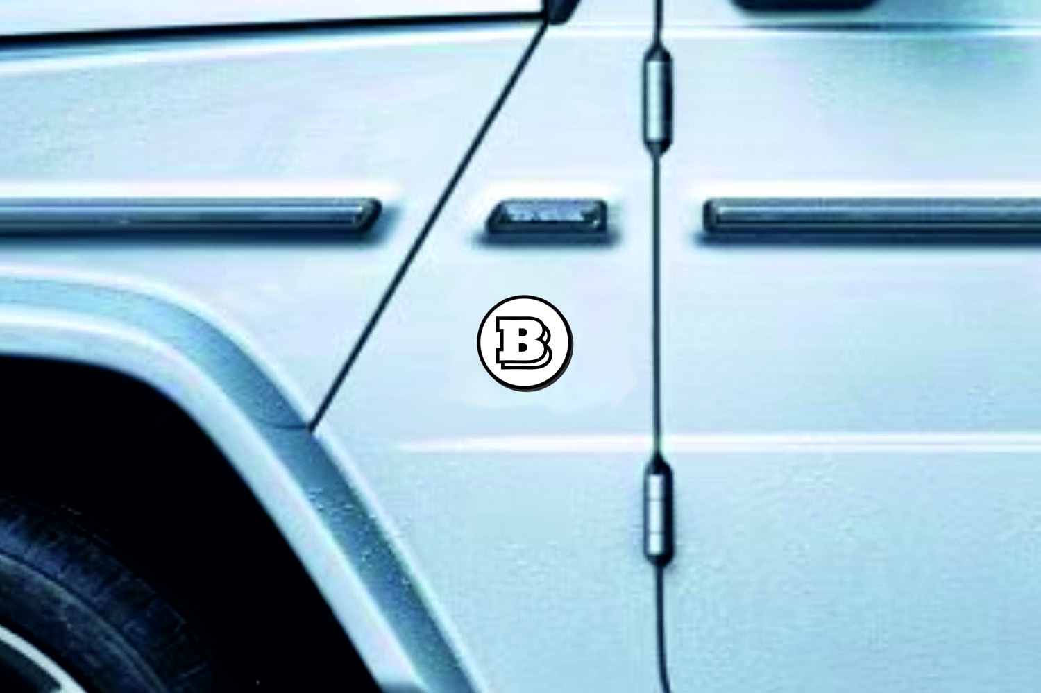 Mercedes G-Class Emblem & Badges set with Brabus logo (Type 3)