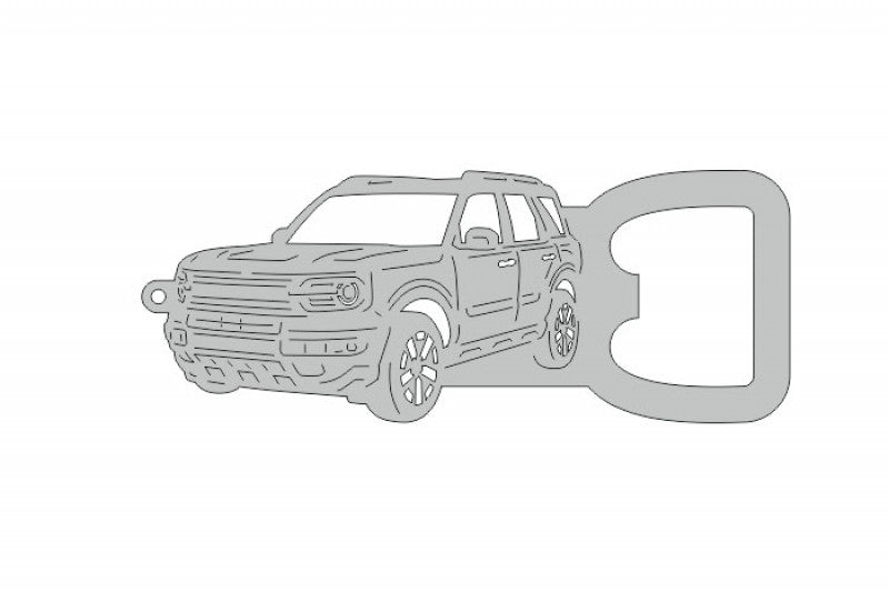 Keychain Bottle Opener for Ford Bronco Sport 2021+ Keychains opdesign