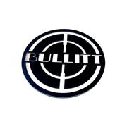 Ford Mustang Radiator grille emblem with Bullitt logo Ford emblems decoinfabric