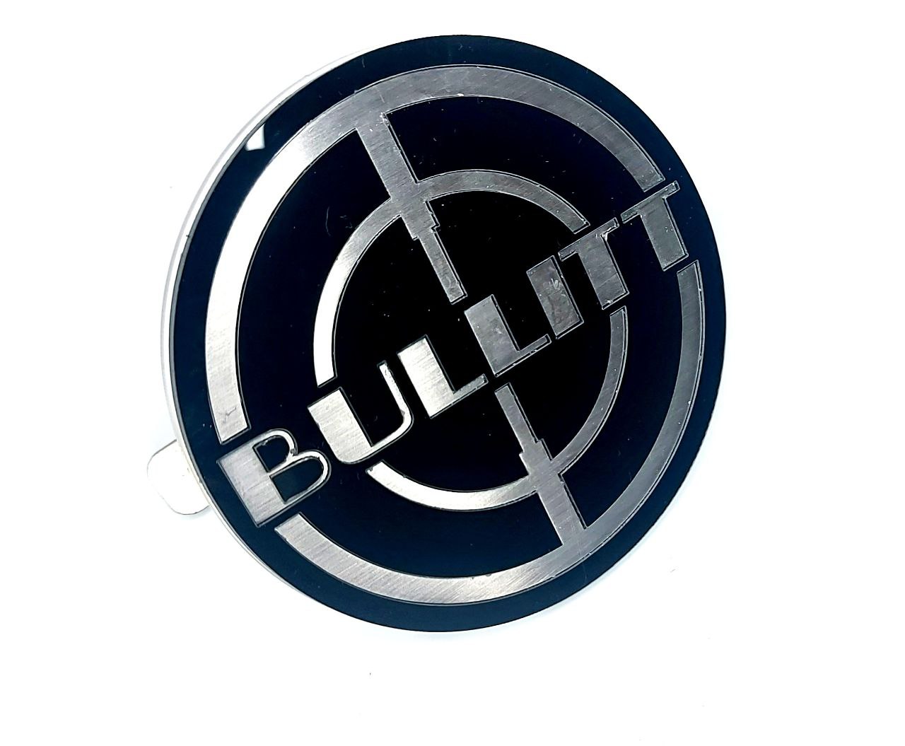 Ford Radiator grille emblem with Bullitt logo (type 2) - decoinfabric