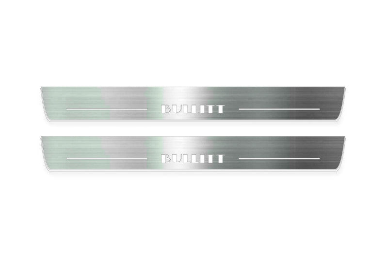 Ford Mustang VI 2015-2023 Car Door Sill With Logo BULLITT