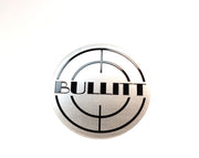 Ford Mustang Stainless Steel emblem for fenders with Bullitt logo Ford emblems decoinfabric