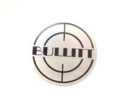 Ford Stainless Steel tailgate trunk rear emblem with Bullitt logo Ford emblems decoinfabric