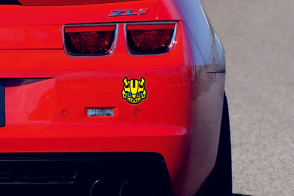 Emblemat osłony chłodnicy DODGE z logo Hellcat