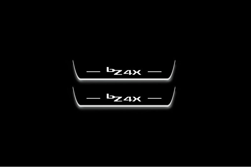 Toyota bZ4X 2022+ Auto Door Sill Plates With bZ4X Logo