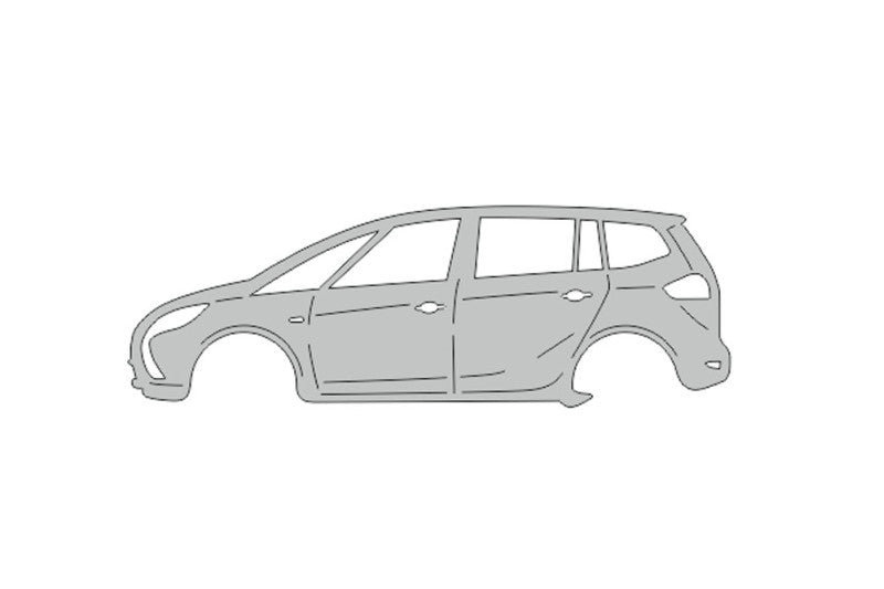 Keychain Bottle Opener for Opel Zafira C Tourer 2011+ Keychains opdesign