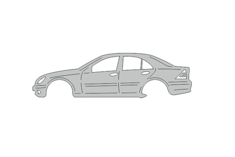 Keychain Bottle Opener for Mercedes C-Class W203 2001-2007 Keychains opdesign